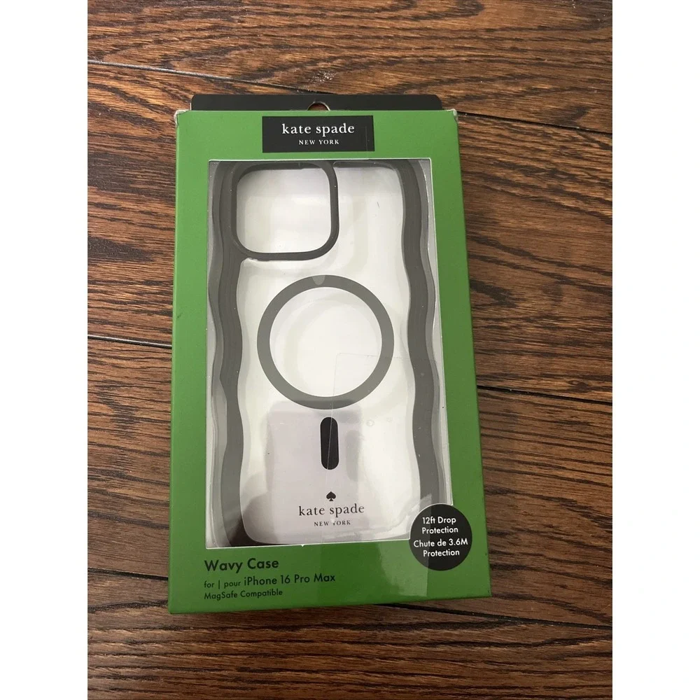 Kate Spade New York iPhone 16 Pro Max Magsafe Wavy Protective Phone Case
